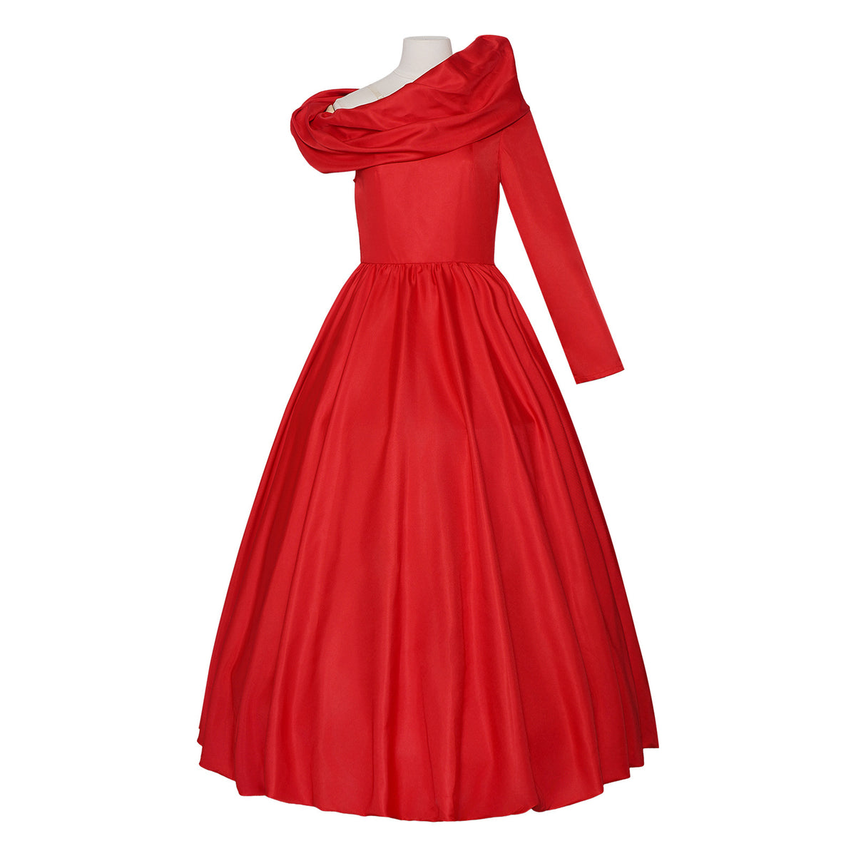 The Devil Wears Prada 2 Miranda Priestly Costume Red One Shoulder Evening Gown