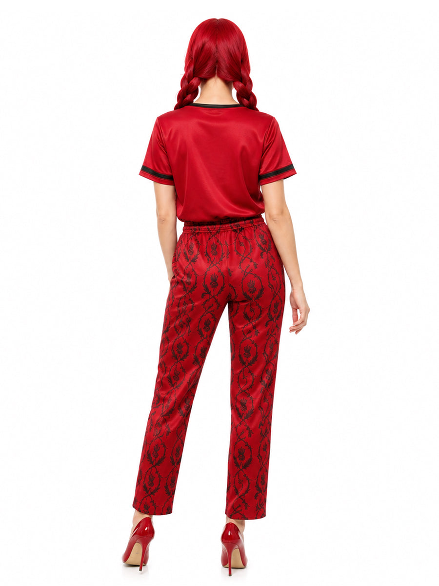 Descendants 5 Red Costume Descendants Wicked Wonderland Red Princess Heart Graphic Tee and Pants