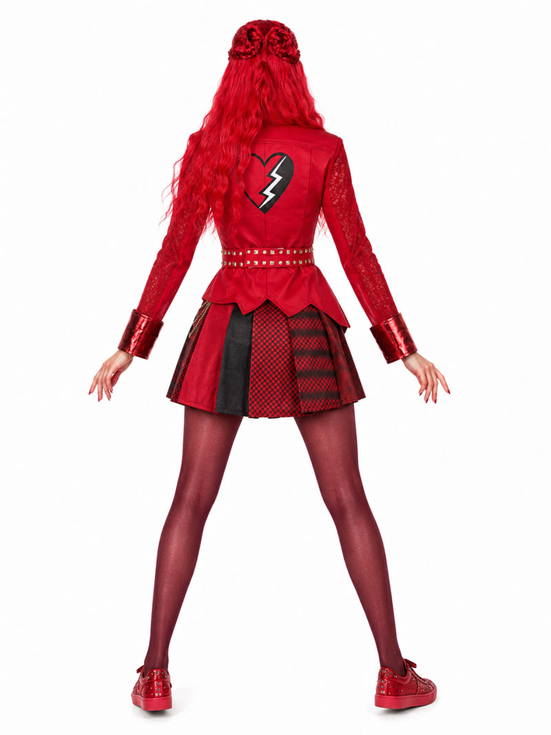 Descendants 5 Red Costume Descendants Wicked Wonderland Princess Red Cosplay Outfit 