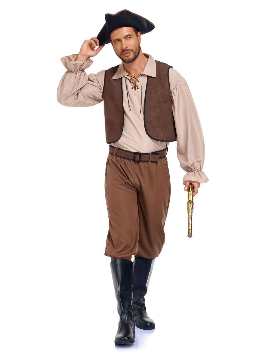 
Renaissance Pirate Costume Set Matching Couples Pirate Halloween Outfit