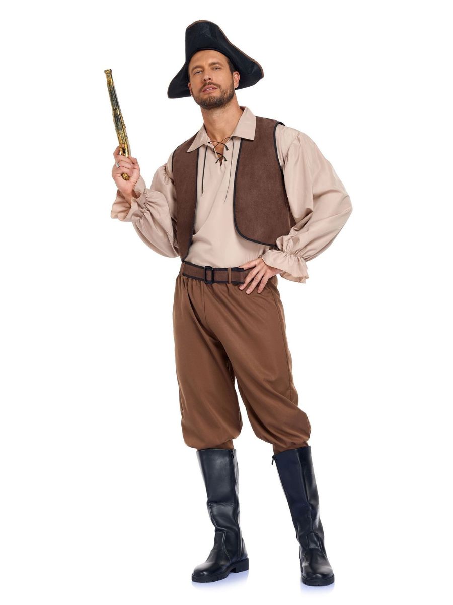 
Renaissance Pirate Costume Set Matching Couples Pirate Halloween Outfit