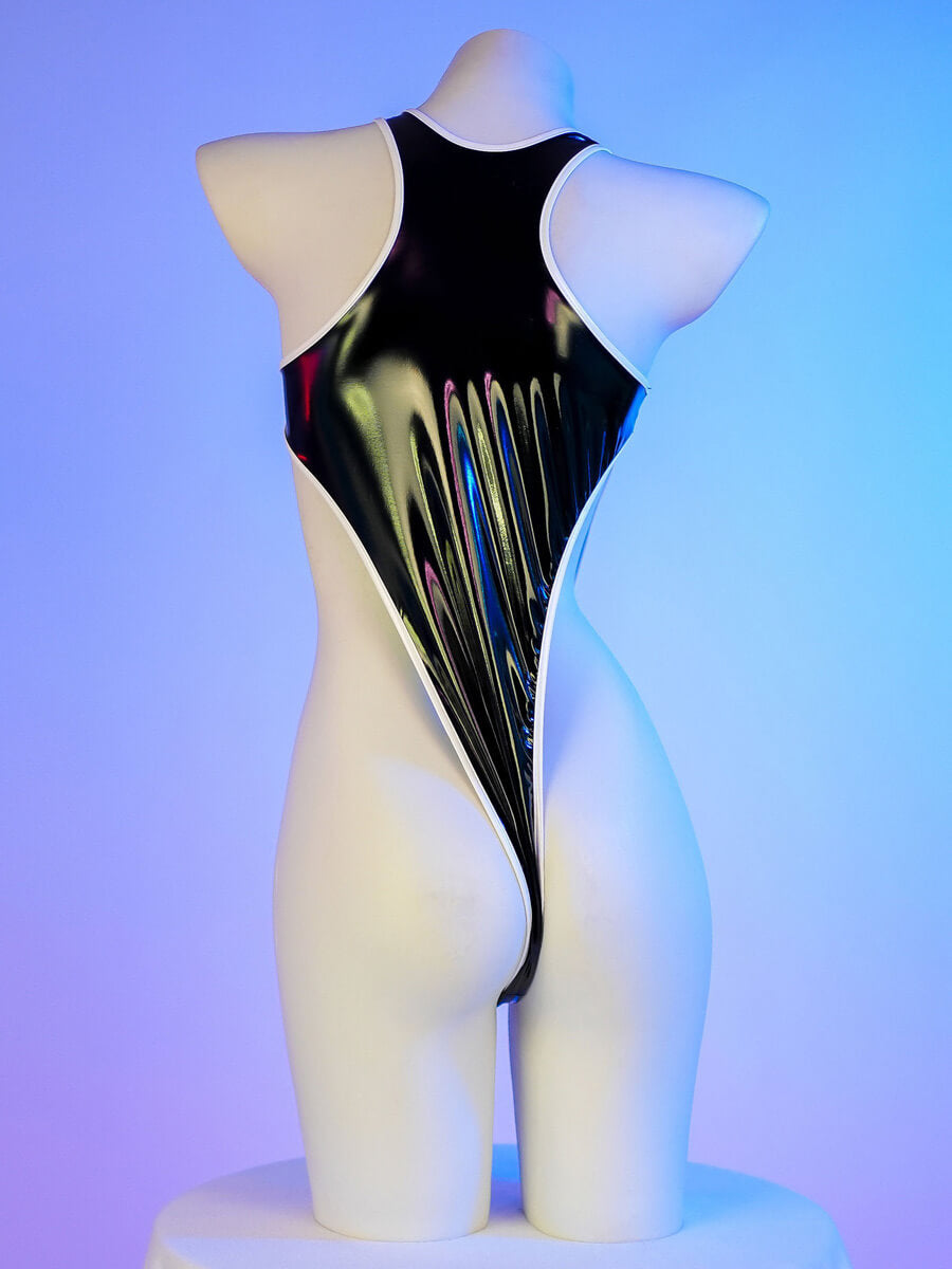 Cyberpunk Style Latex Bodysuit YOMORIO Cyberpunk Style Latex Bodysuit YOMORIO
