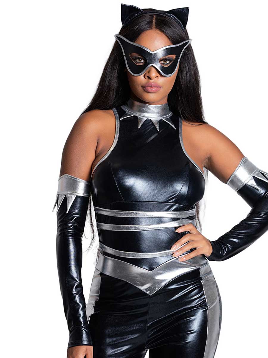 Black Cat Cosplay Jumpsuit – YOMORIO