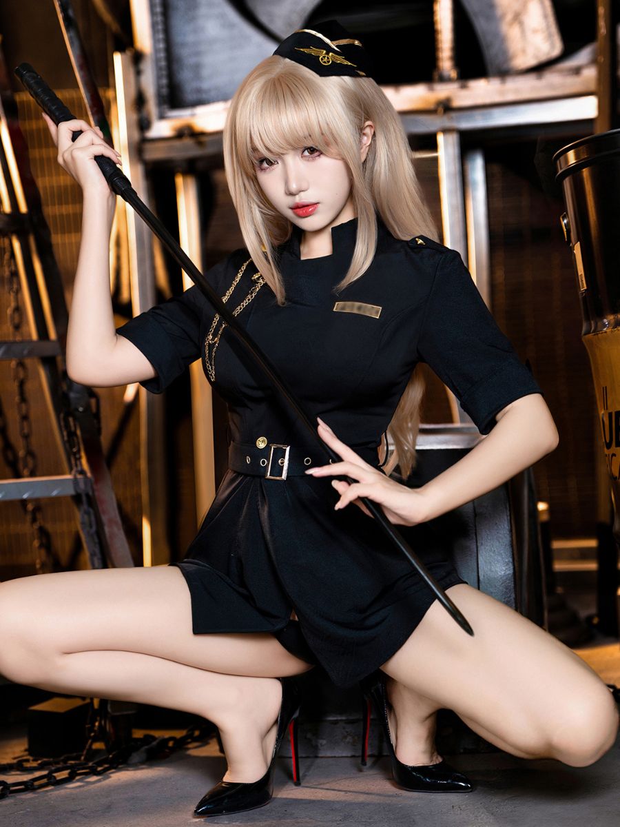 Police Officer Costume for Women Military Officer Cosplay Outfit