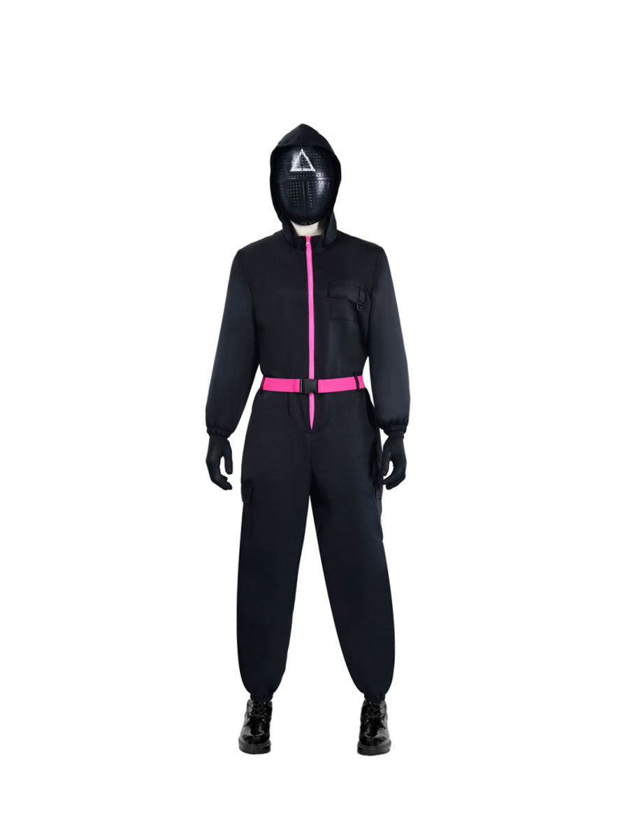 Black Game Guard Jumpsuit