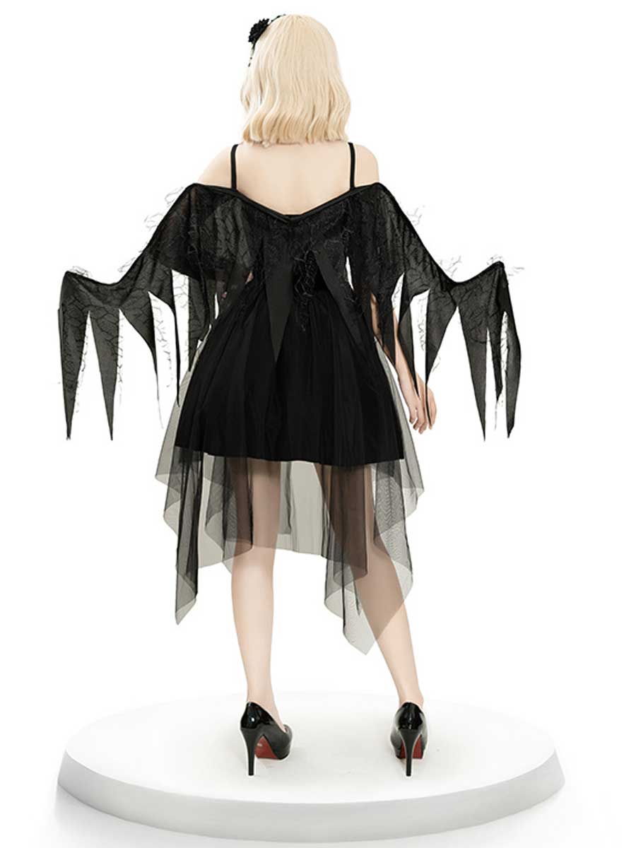 Dark Angel Outfit with Wing