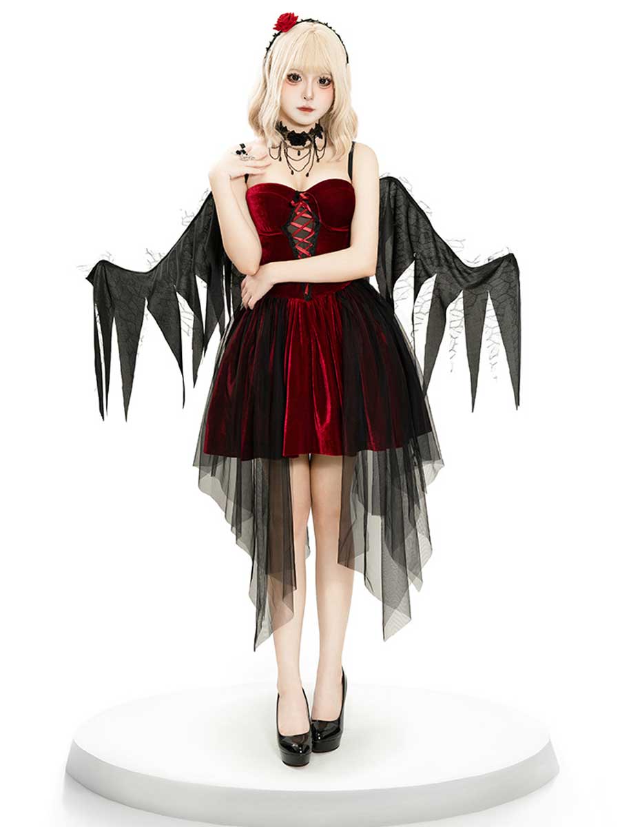 Dark Angel Outfit with Wing – YOMORIO