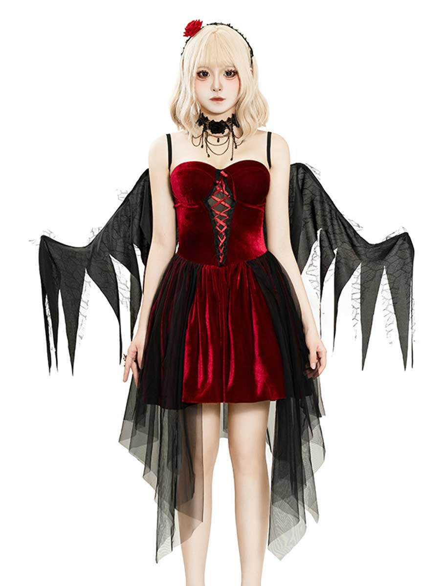 Dark Angel Outfit with Wing