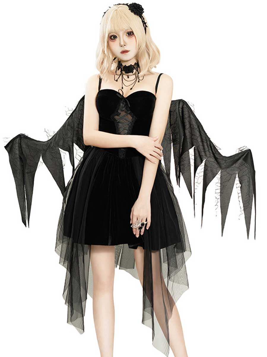 Dark Angel Outfit with Wing