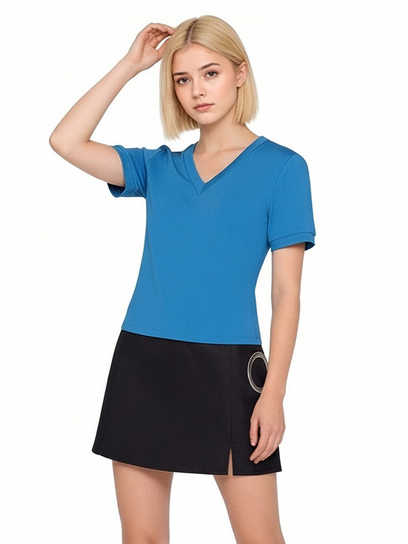 One Piece Live Action Season 2 Nami Costume Anime Straw Hat Pirate Girl Short Sleeve T Shirt and Mini Skirt Outfit