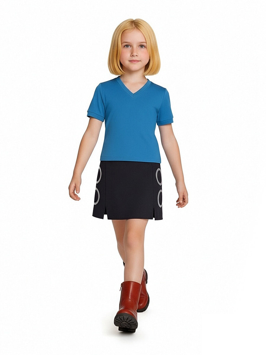 One Piece Live Action Season 2 Nami Costume Anime Straw Hat Pirate Girl Short Sleeve T Shirt and Mini Skirt Outfit