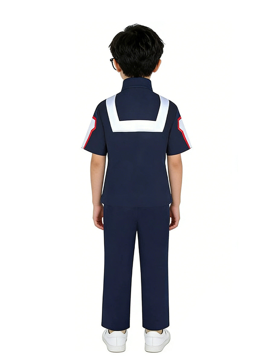 Unisex My Hero Academia Gym Suit for Adults and Kids U.A. High School Training Uniform