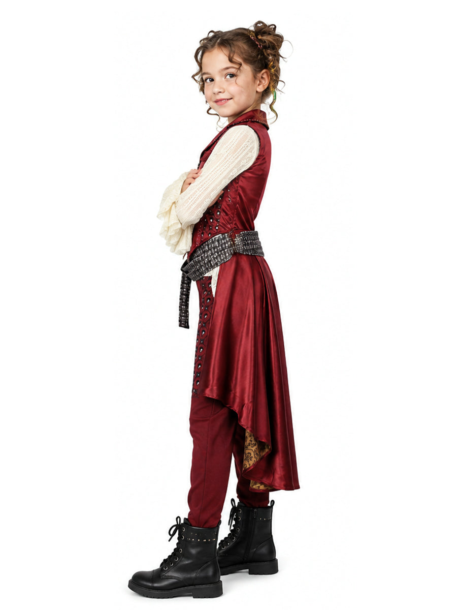 Descendants 5 Hazel Hook Costume Descendants Wicked Wonderland Pirate Cosplay Outfit