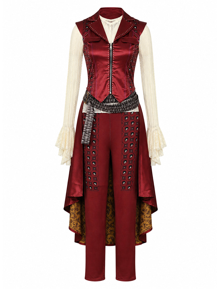 Descendants 5 Hazel Hook Costume Descendants Wicked Wonderland Pirate Cosplay Outfit
