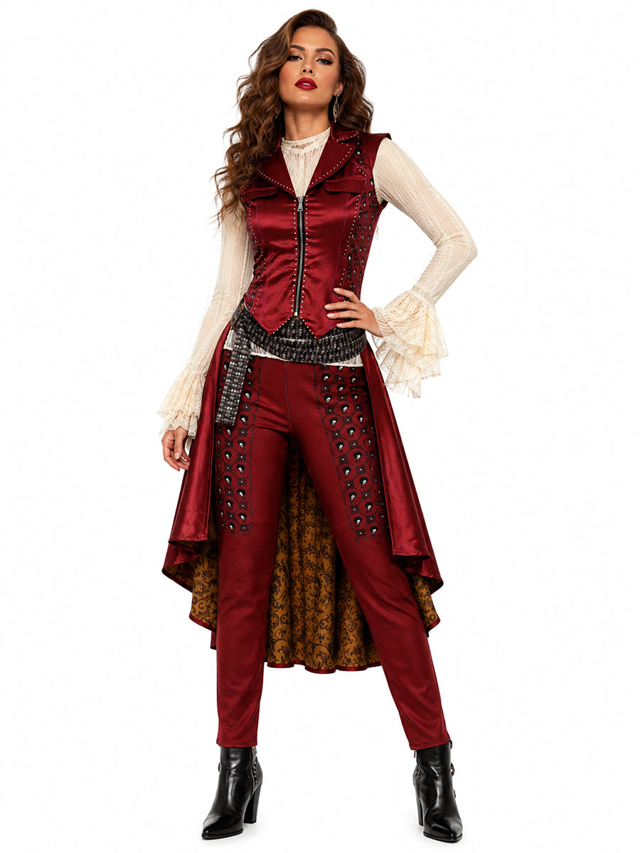 Descendants 5 Hazel Hook Costume Descendants Wicked Wonderland Pirate Cosplay Outfit