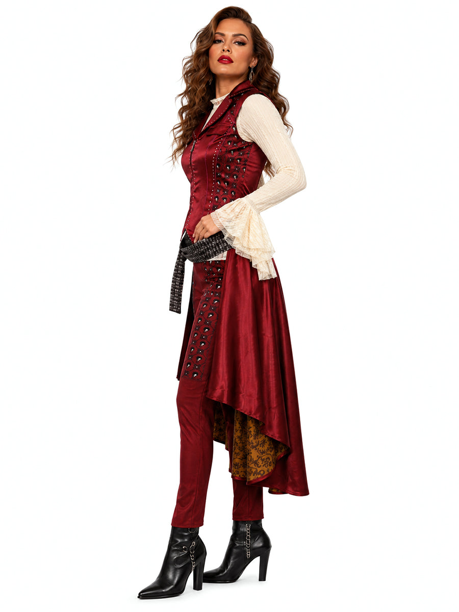 Descendants 5 Hazel Hook Costume Descendants Wicked Wonderland Pirate Cosplay Outfit