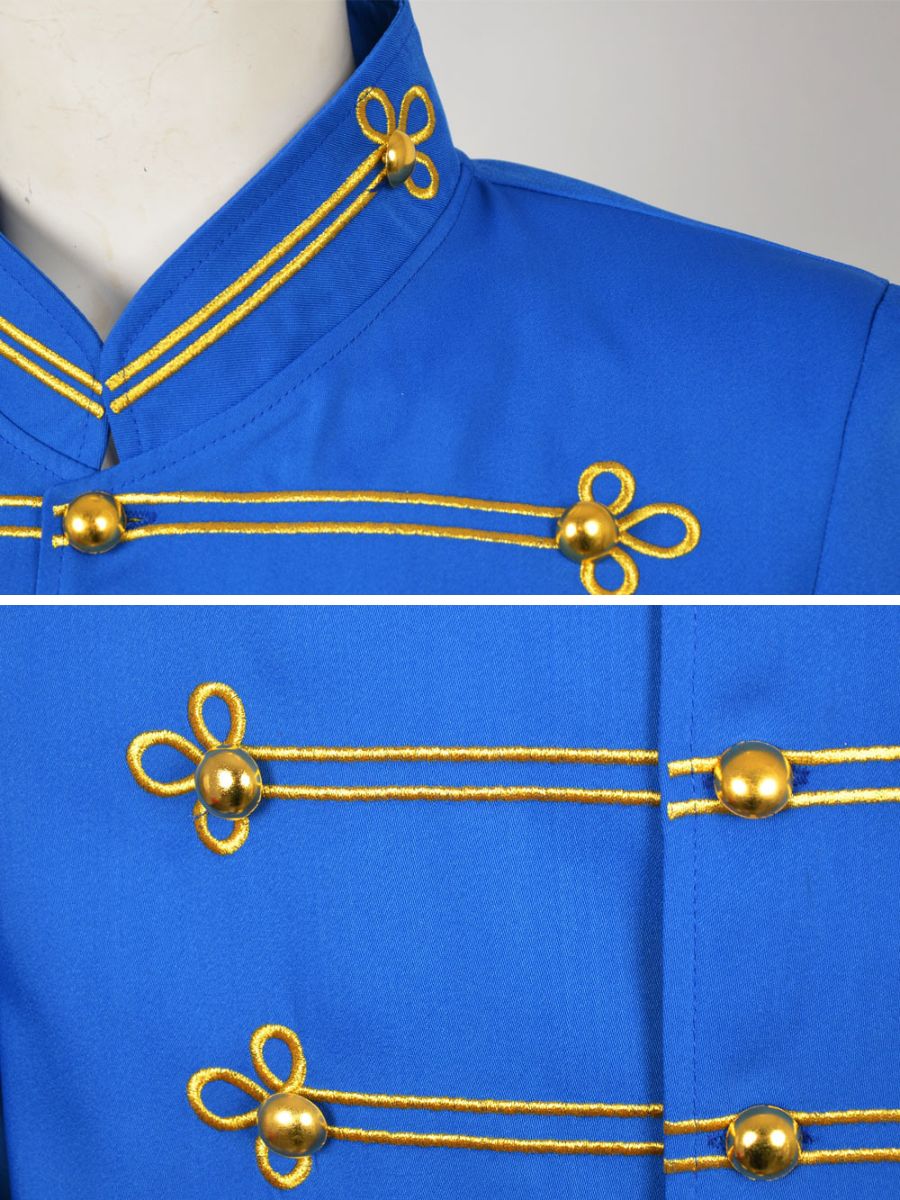 Michael Jackson Style Military Jacket 90s Pop King MJ Performance Costume