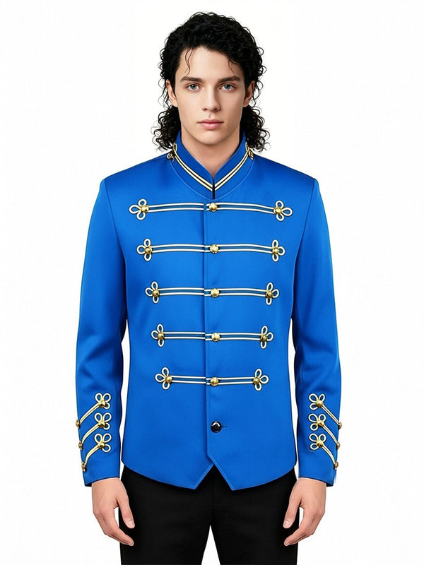 Vintage Royal Blue Military Jacket – YOMORIO