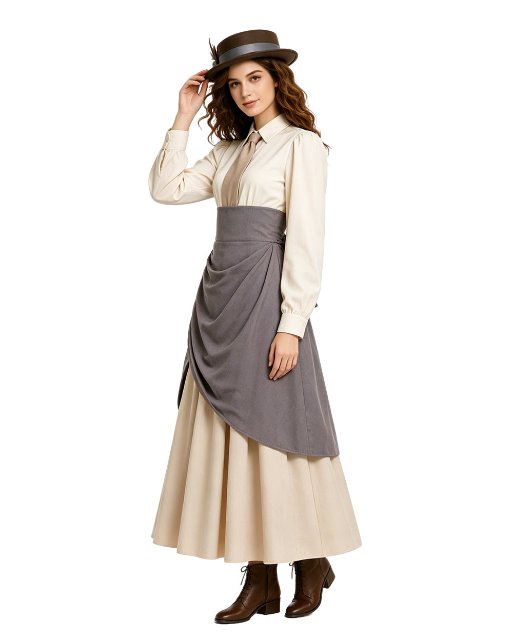 I Am Frankelda Costume Francisca Imelda Cosplay Outfit Vintage Steampunk Costume Set 