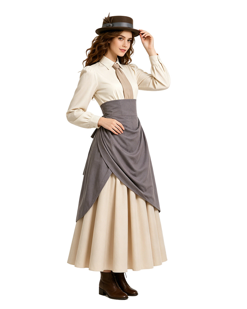 I Am Frankelda Costume Francisca Imelda Cosplay Outfit Vintage Steampunk Costume Set 