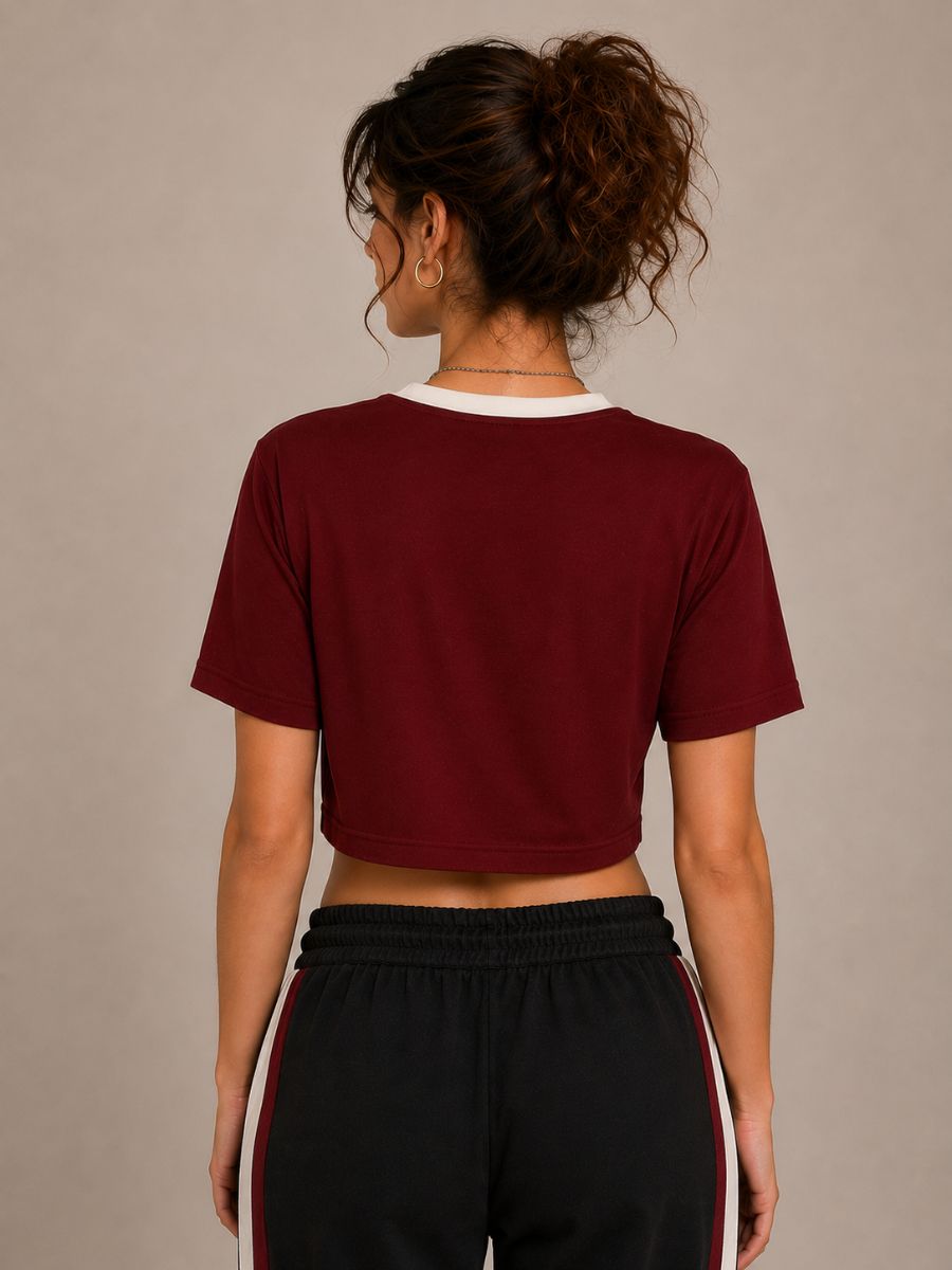 USA Soccer Crop Top for Women 2026 World Cup Game Day Party T-Shirt