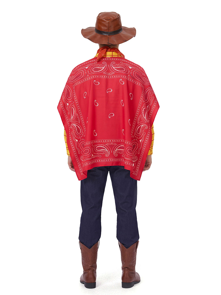 Toy Story 5 Woody Costume for Kids and Adult Western Cowboy Cosplay Outfit