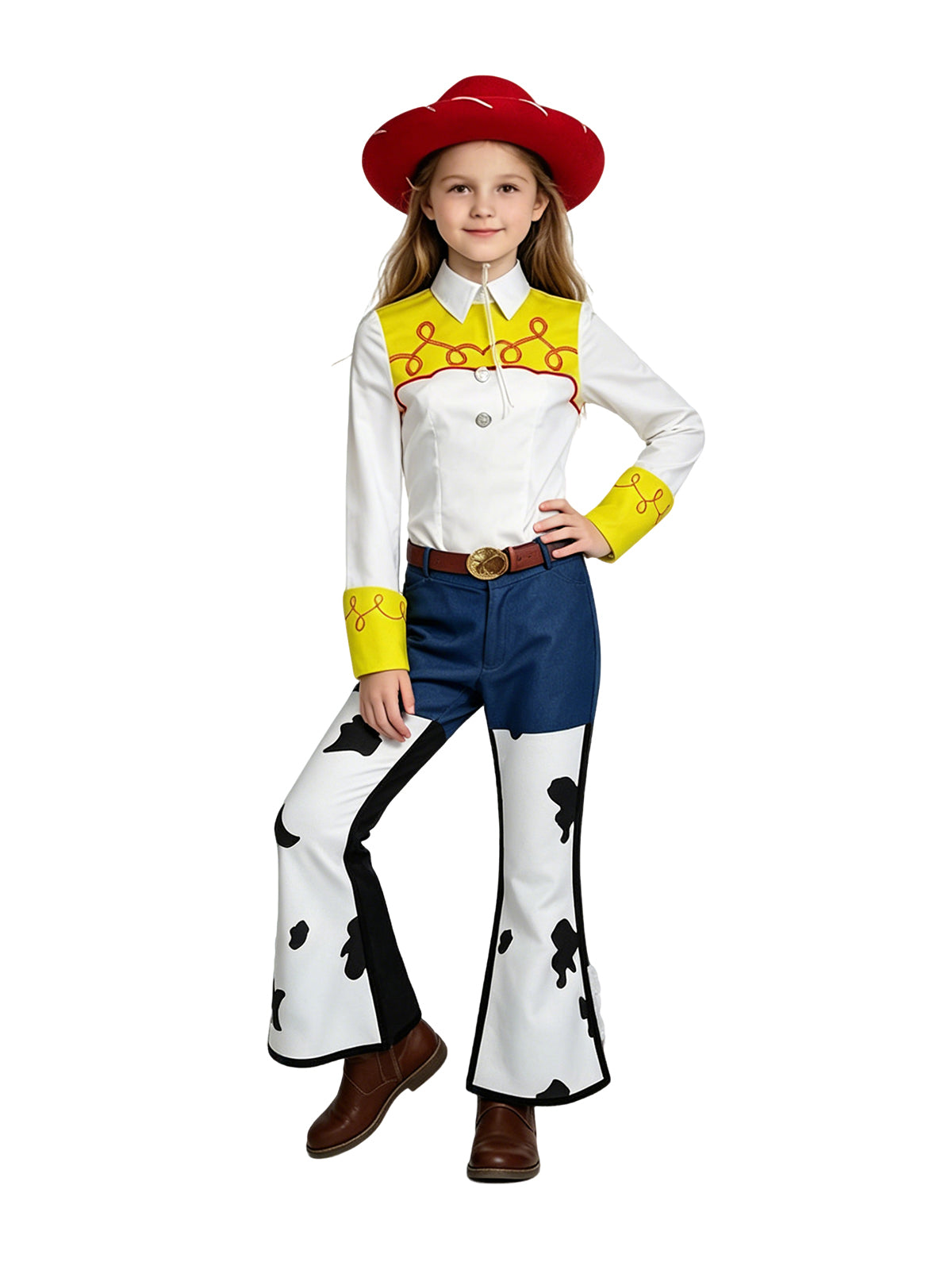 Toy Story 5 Jessie Costume Animated Western Cowgirl Cosplay Costume