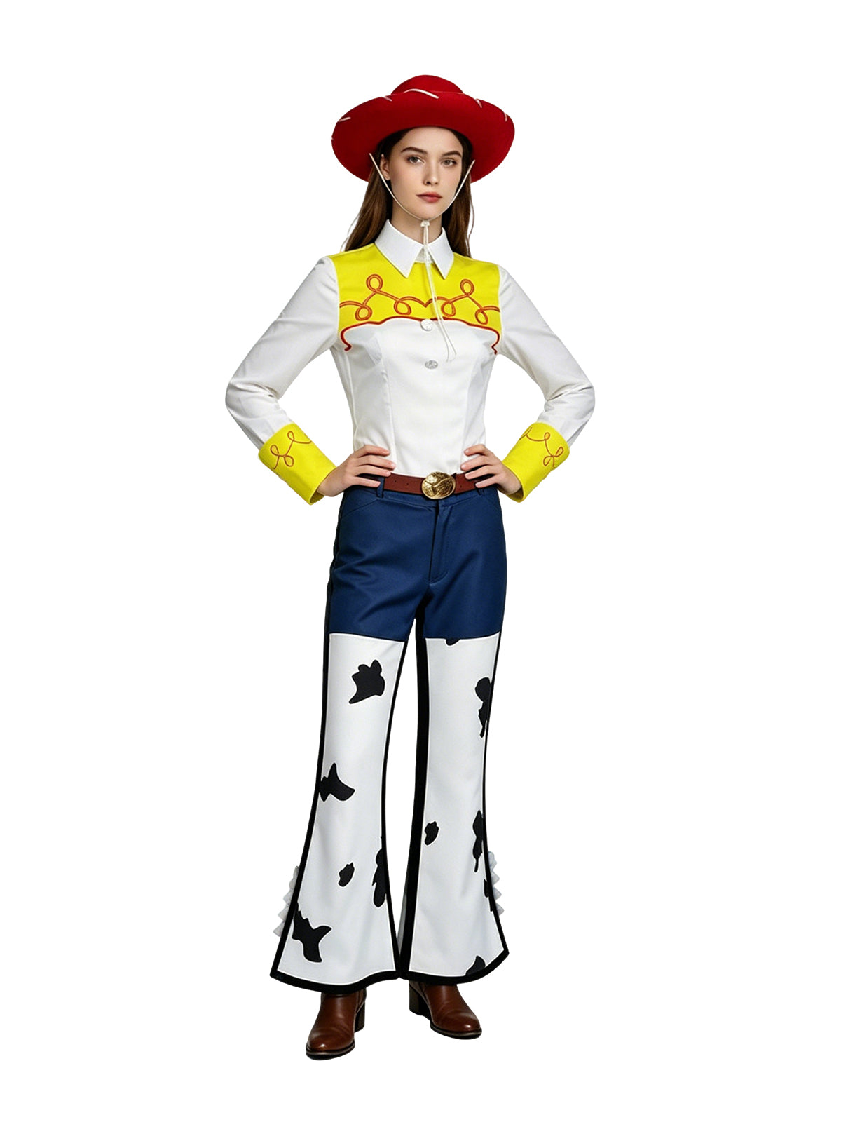 Toy Story 5 Jessie Costume Animated Western Cowgirl Cosplay Costume