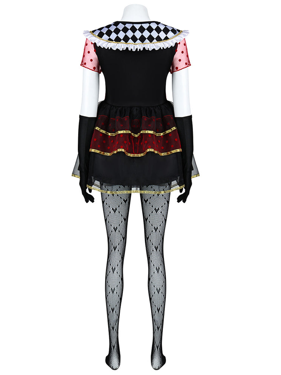 Queen of Hearts Costume Descendants Wicked Wonderland Red Queen Cosplay Outfit 