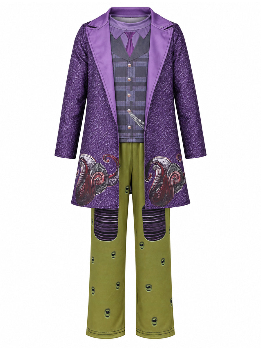 Descendants 5 Max Hatter Costume Descendants Wicked Wonderland Mad Hatter Cosplay Outfit