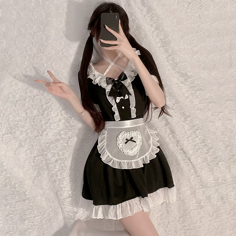Yomorio Anime Maid Cosplay Lingerie Japanese Lolita Dress Costume Maid ...