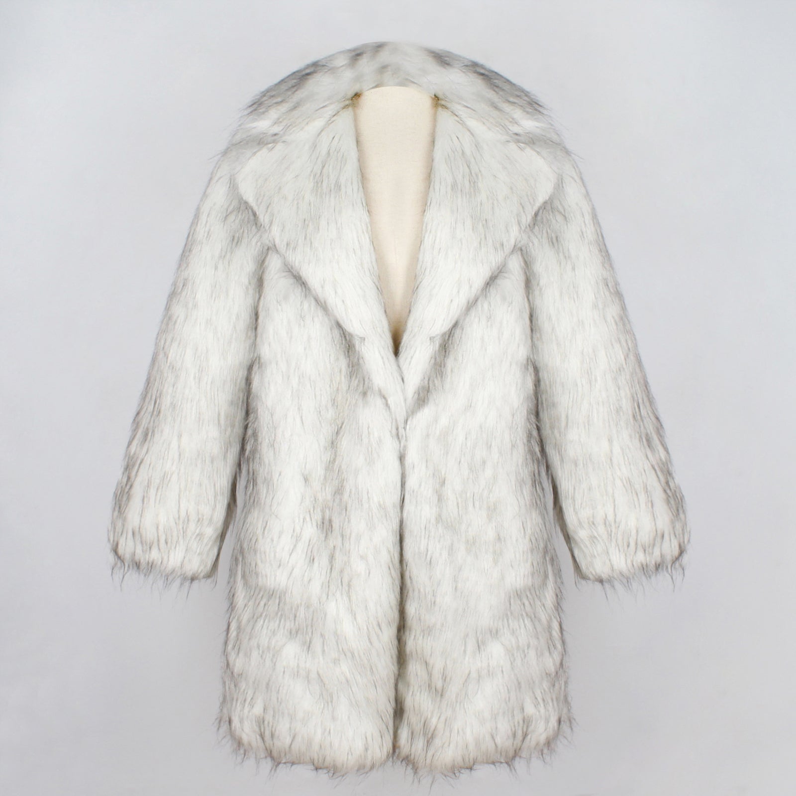 Barbiecore Ken Fur Coat Movie Ryan Gosling's White Faux Fur