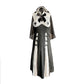 Yomorio Sexy Nun Costume Habit Nun Cosplay Lingerie Set High Slit Cosplay Dress