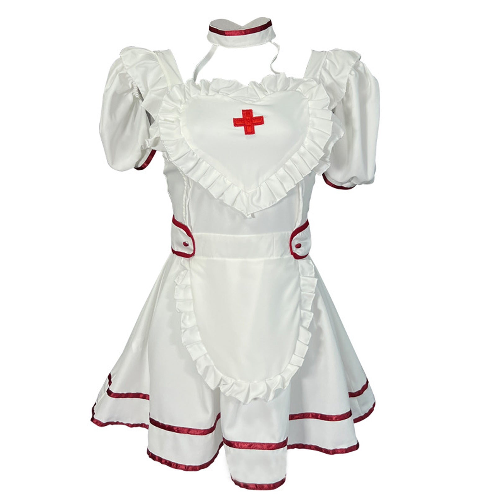 Yomorio Sexy Nurse Outfit Adult Hospital Nurse Cosplay Costume White N yomorio-sexy-nurse-outfit-adult-hospital-nurse-cosplay-costume-white-n
