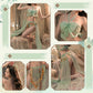 Yomorio Vintage Princess Costume Arabian Erotic Lingerie Set Sexy Bandeau Top with Slit Skirt