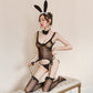 Sexy Anime Lingerie Set See Through Bunny Cosplay Costume
