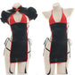 Classical Cheongsam Lingerie Dress High Split Side Straps Cosplay Outfit