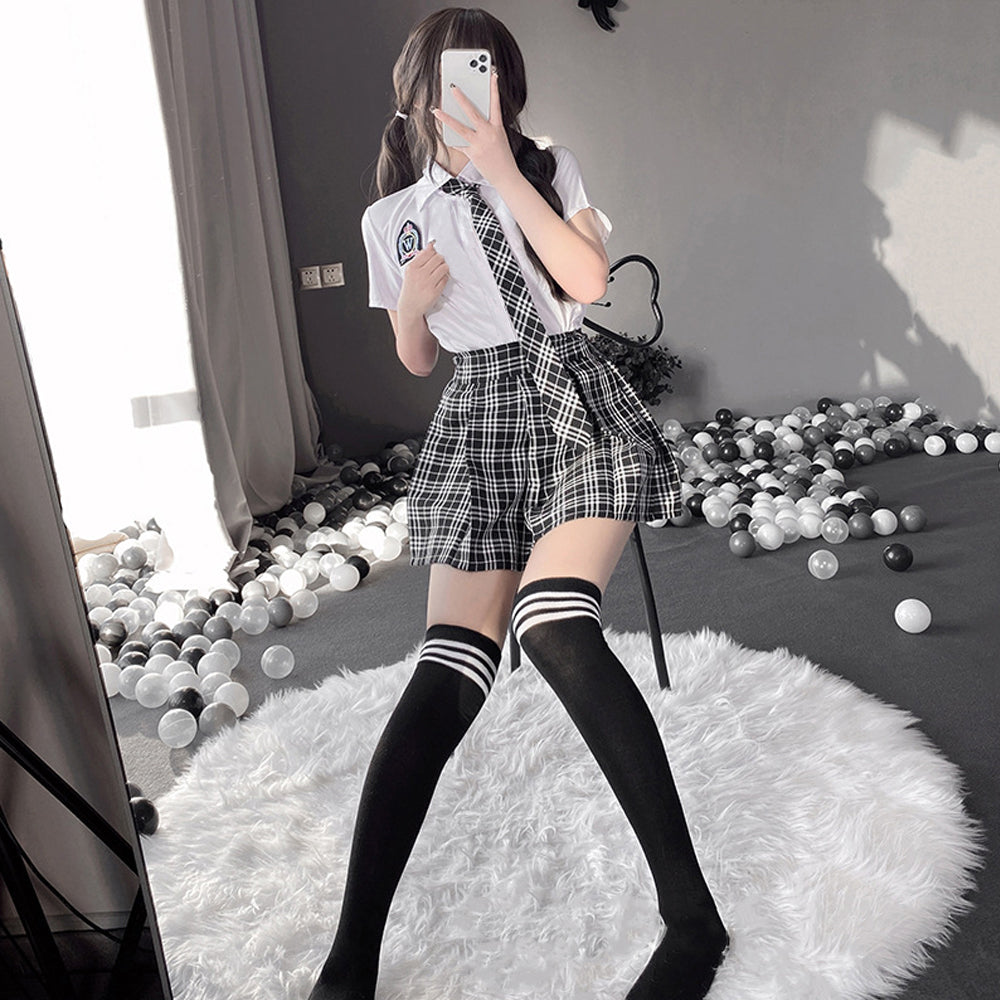 Women Sexy Cosplay Anime School Girl Japanese With Miniskirt  Etsy Hong  Kong