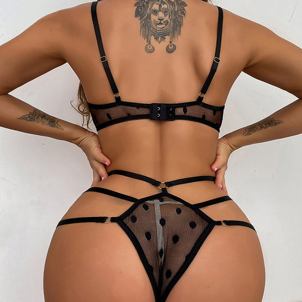 Yomorio Sexy Mesh Lingerie Set for Special Occasions