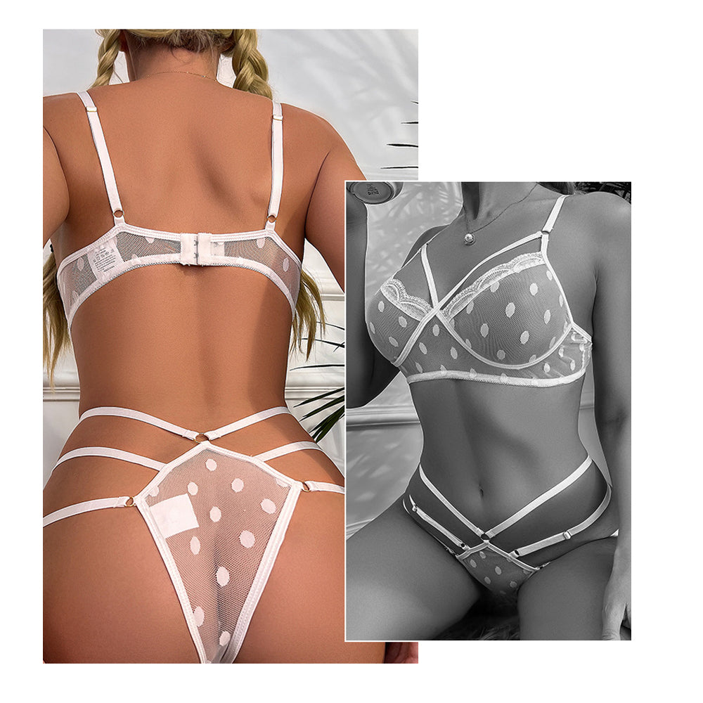 Yomorio Sexy Mesh Lingerie Set for Special Occasions