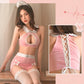 Sexy Nurse Lingerie Costume Nurse Skirt Set Roleplay Cosplay Outfit with Headband