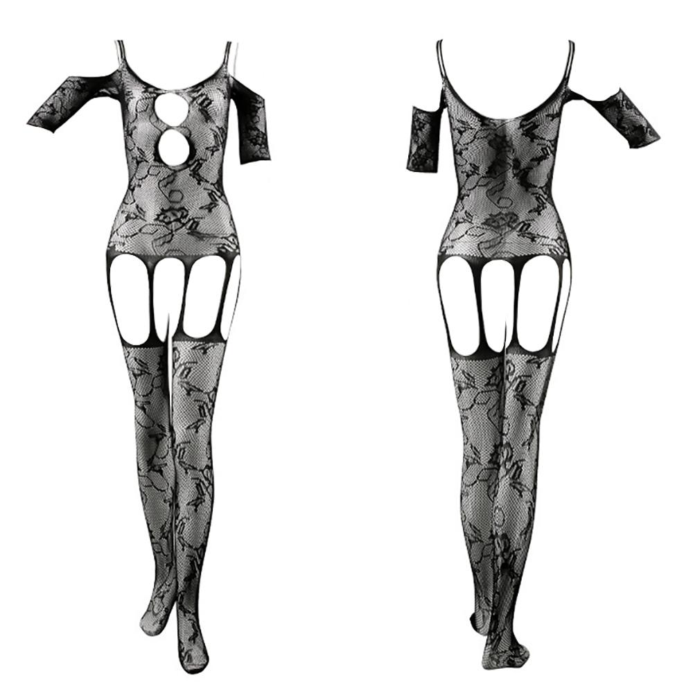 Yomorio Sexy Floral Lace Bodystocking - Elegant Lingerie for Special Nights