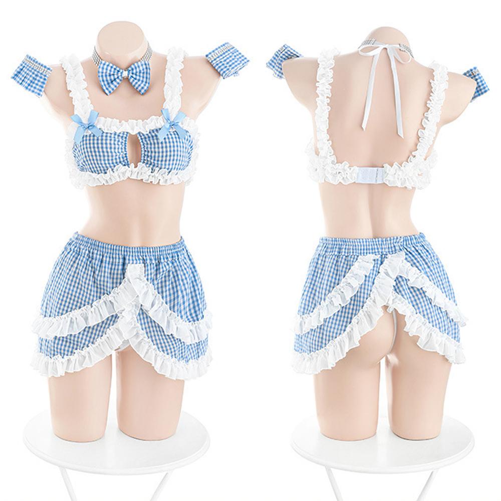 Women Lingerie Cute Nightdress Japanese Cosplay Maid Outfit Cosplay Costume