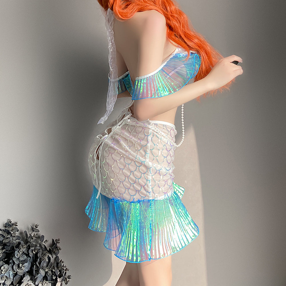 Halloween mermaid outlet skirt