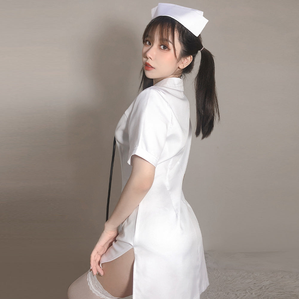 White nurse 2025 dress cheap