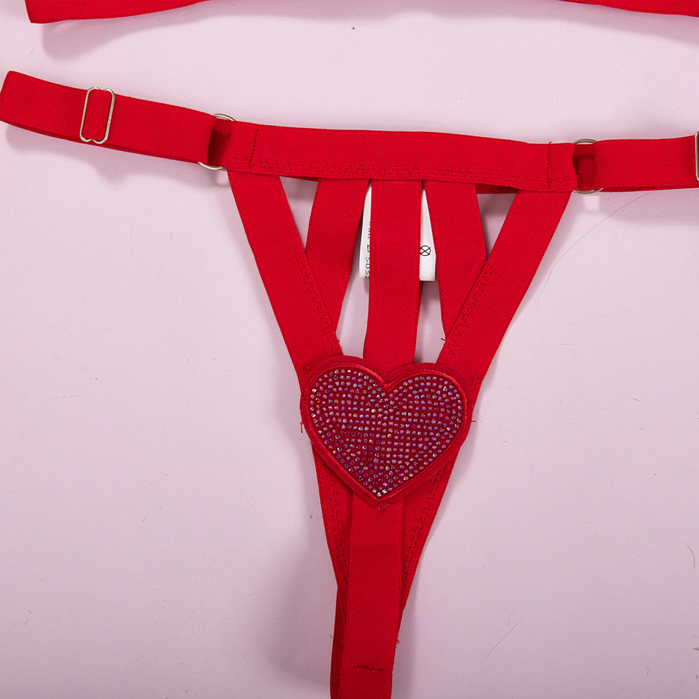 Wholesale red rhinestone bra strap For All Your Intimate Needs