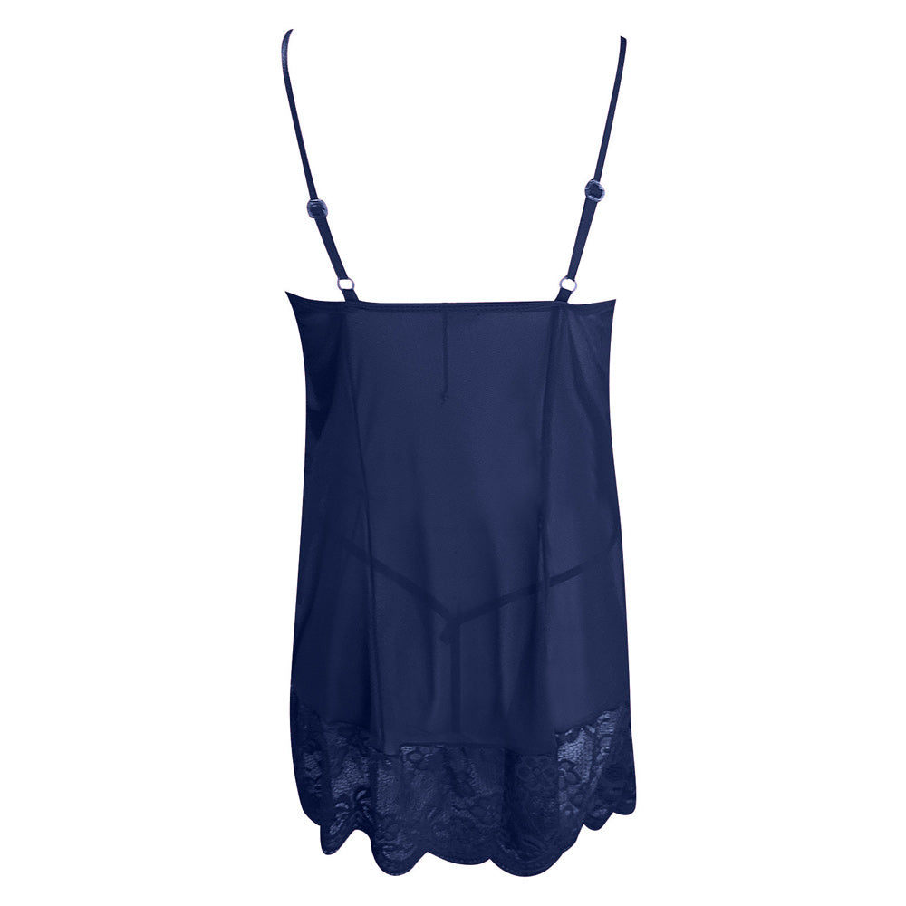 Yomorio Lace Babydoll Sleepwear | Spaghetti Strap, Sleeveless
