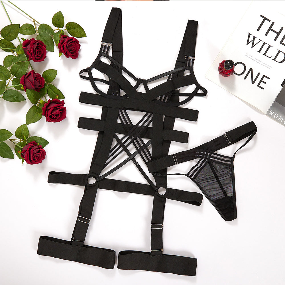 https://yomorio.com/cdn/shop/products/sexy-bandage-harness-bodysuit-elastic-strappy-lingerie-set-black-2-piece-caged-fetish-wear.6.jpg?v=1677837516&width=1200