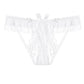 Sexy Lace Panty Sheer Mesh Ruffle Low Waist Briefs